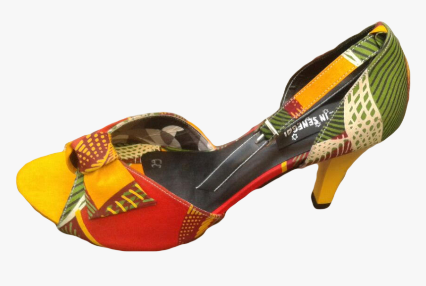 Women Authentic, Handmade African Dashiki Print Shoes - African Shoes Png, Transparent Png, Free Download