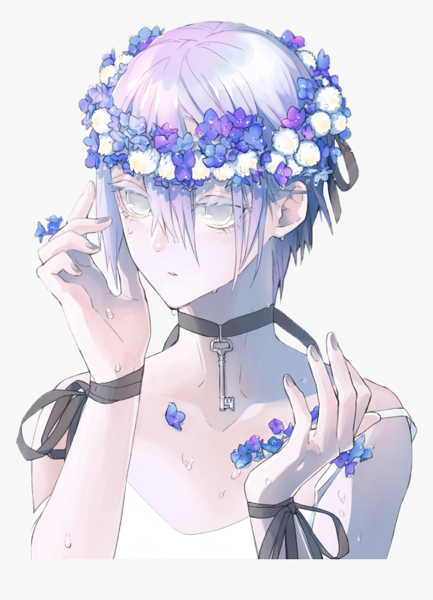 Transparent Anime Guy Png - Aesthetic Purple Anime Girl, Png Download, Free Download