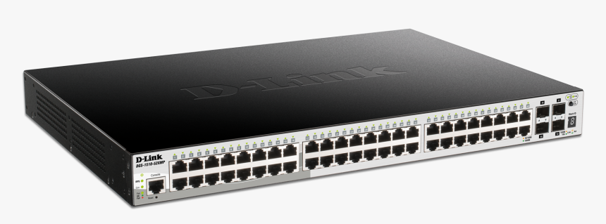 D Link Dgs 1510 52xmp - Dlink 48 Port Poe Switch, HD Png Download, Free Download