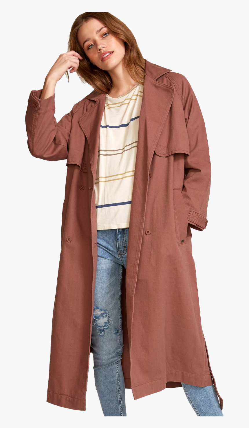 Trench Coat Download Png Image - Trench Coat Femme, Transparent Png, Free Download