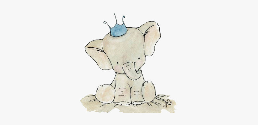 U5e94u7528u5b9d Drawing Elephant Free Hq Image Clipart - Cute Elephant Doodle Png Transparent, Png Download, Free Download