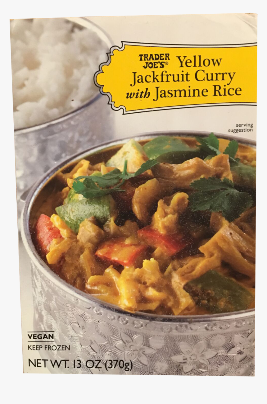 Yellow Jackfruit Curry With Jasmine Rice Trader Joe's, HD Png Download, Free Download