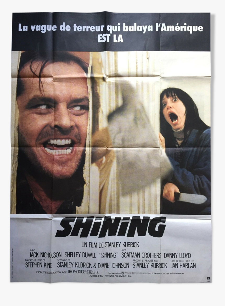 Cinema Poster "shining - Original The Shining Poster, HD Png Download, Free Download