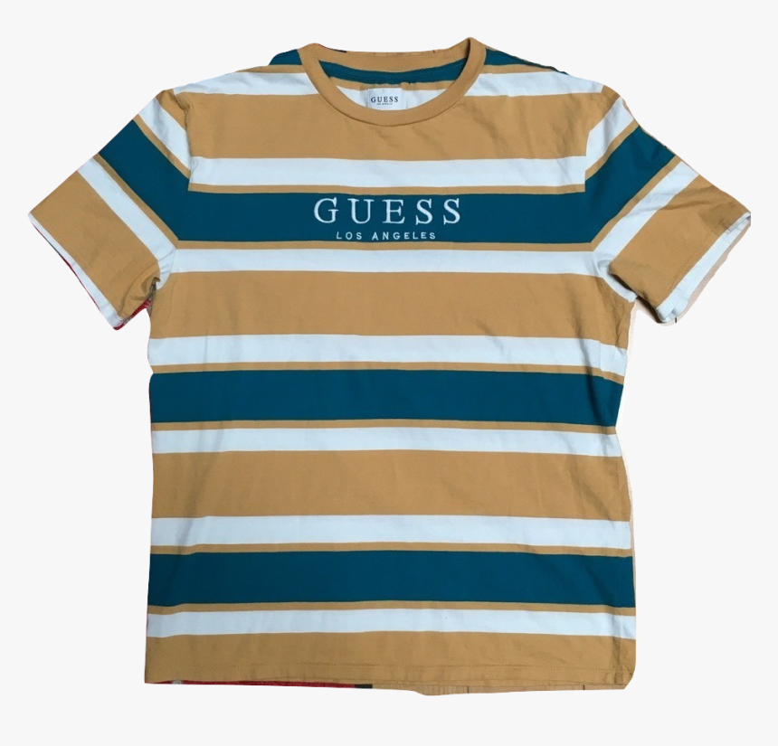 Striped Shirt Guess Png, Transparent Png, Free Download