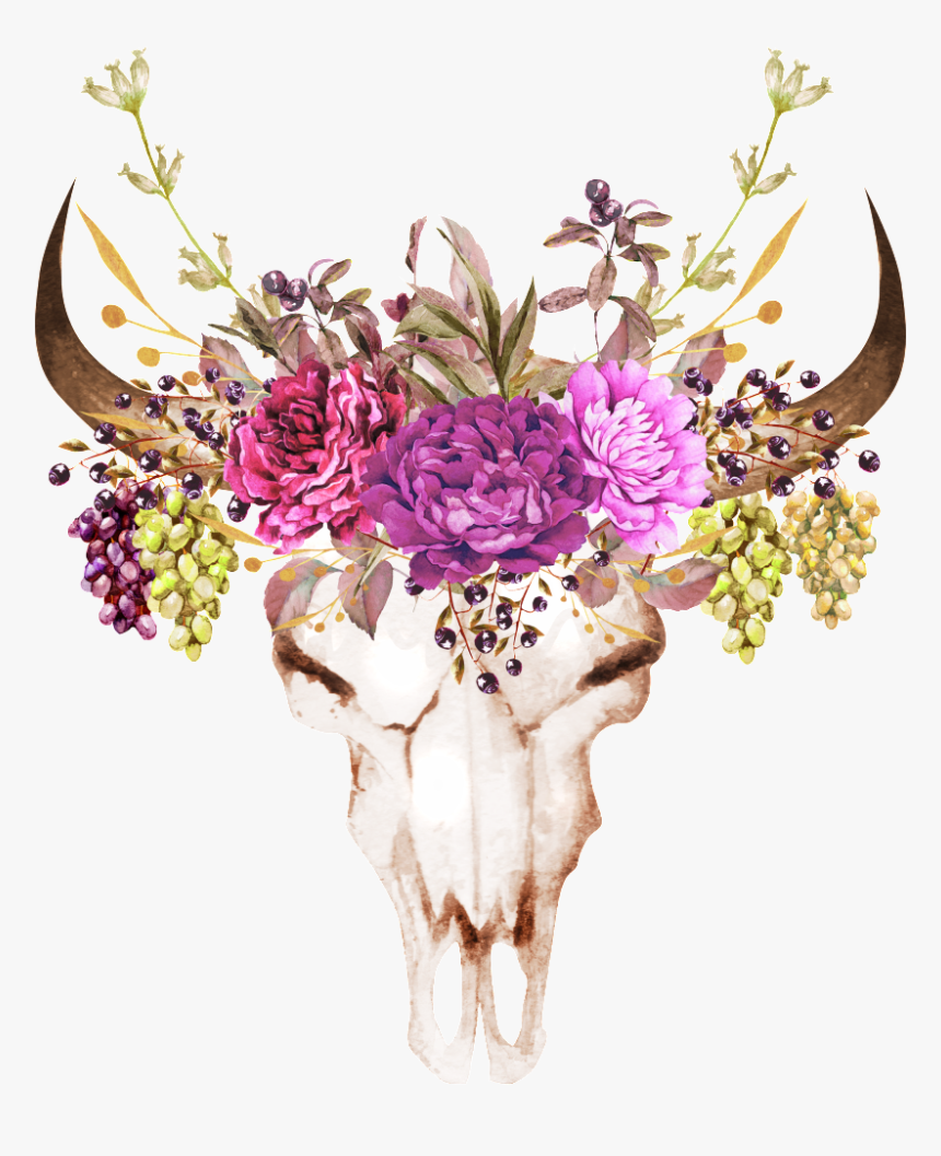 Purple Safflower Sheep Head Decoration Vector - Bouquet, HD Png Download, Free Download