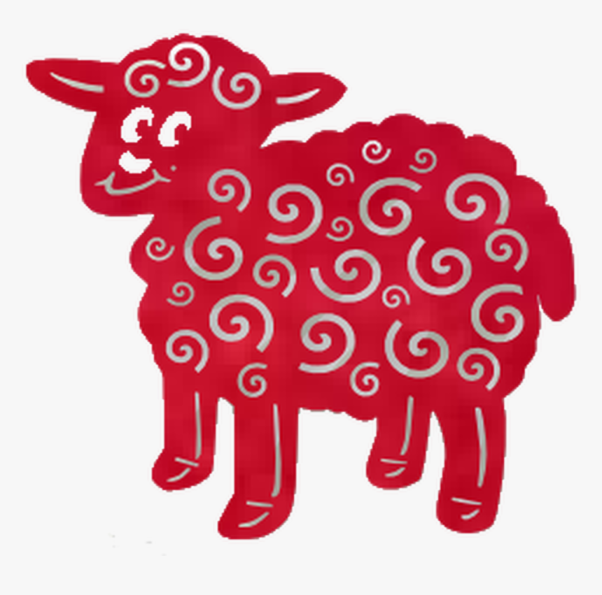 Felt Sheep Hanging - Sheep, HD Png Download, Free Download