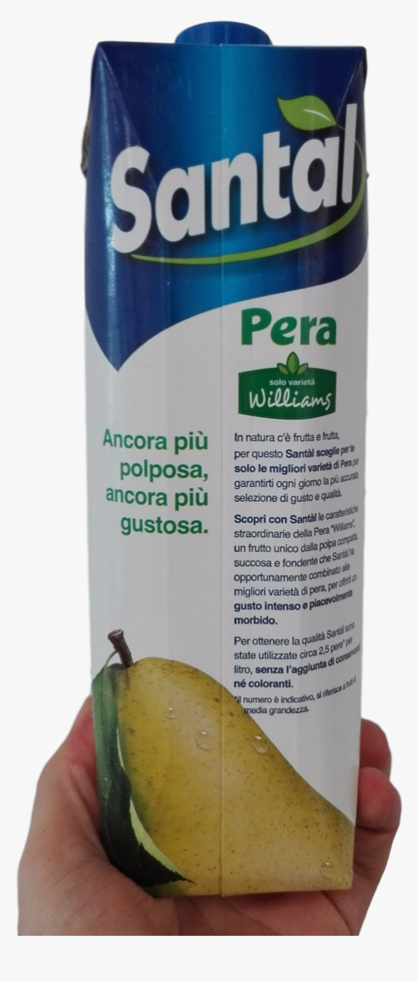Santal Fruit Juice Lt 1 Pear Fleshy"
 Class= - Coconut Water, HD Png Download, Free Download