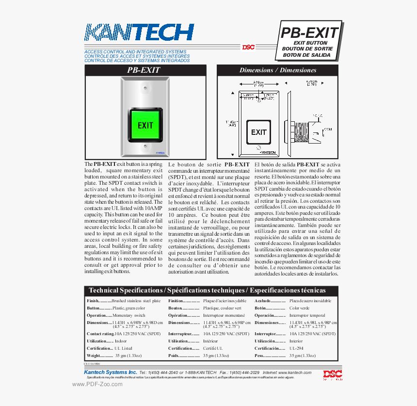 Kantech, HD Png Download, Free Download