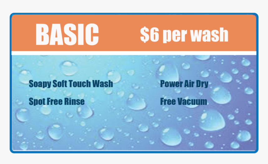 Basic Wash - Drop, HD Png Download, Free Download