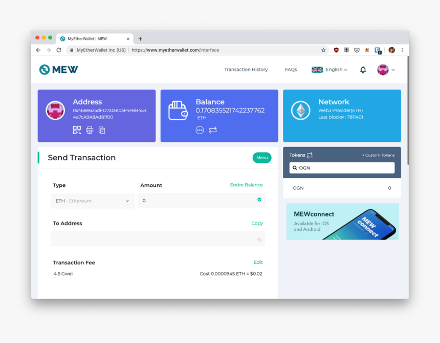 Myetherwallet, HD Png Download, Free Download