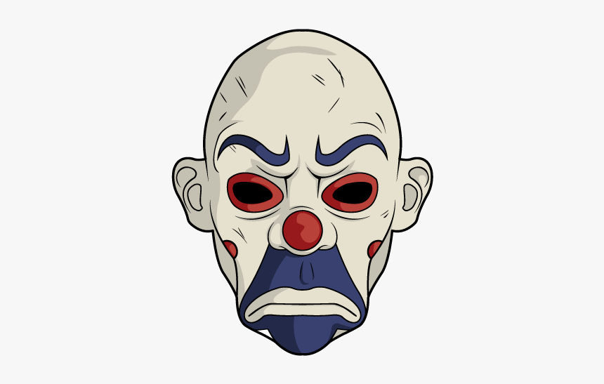 Joker Mask Sticker, HD Png Download, Free Download