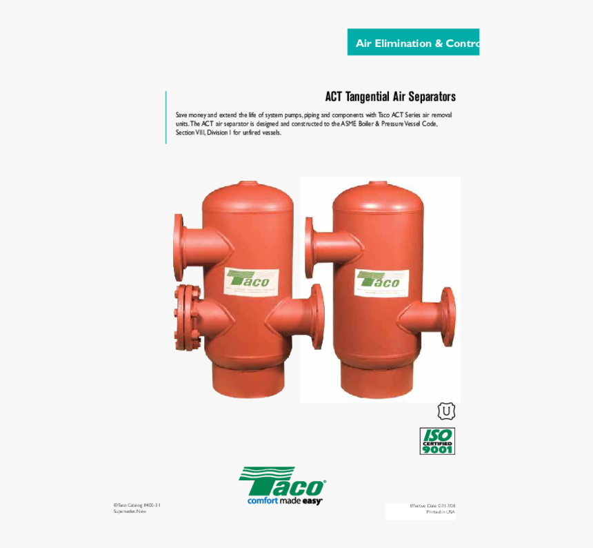 Taco Air Separator, HD Png Download, Free Download