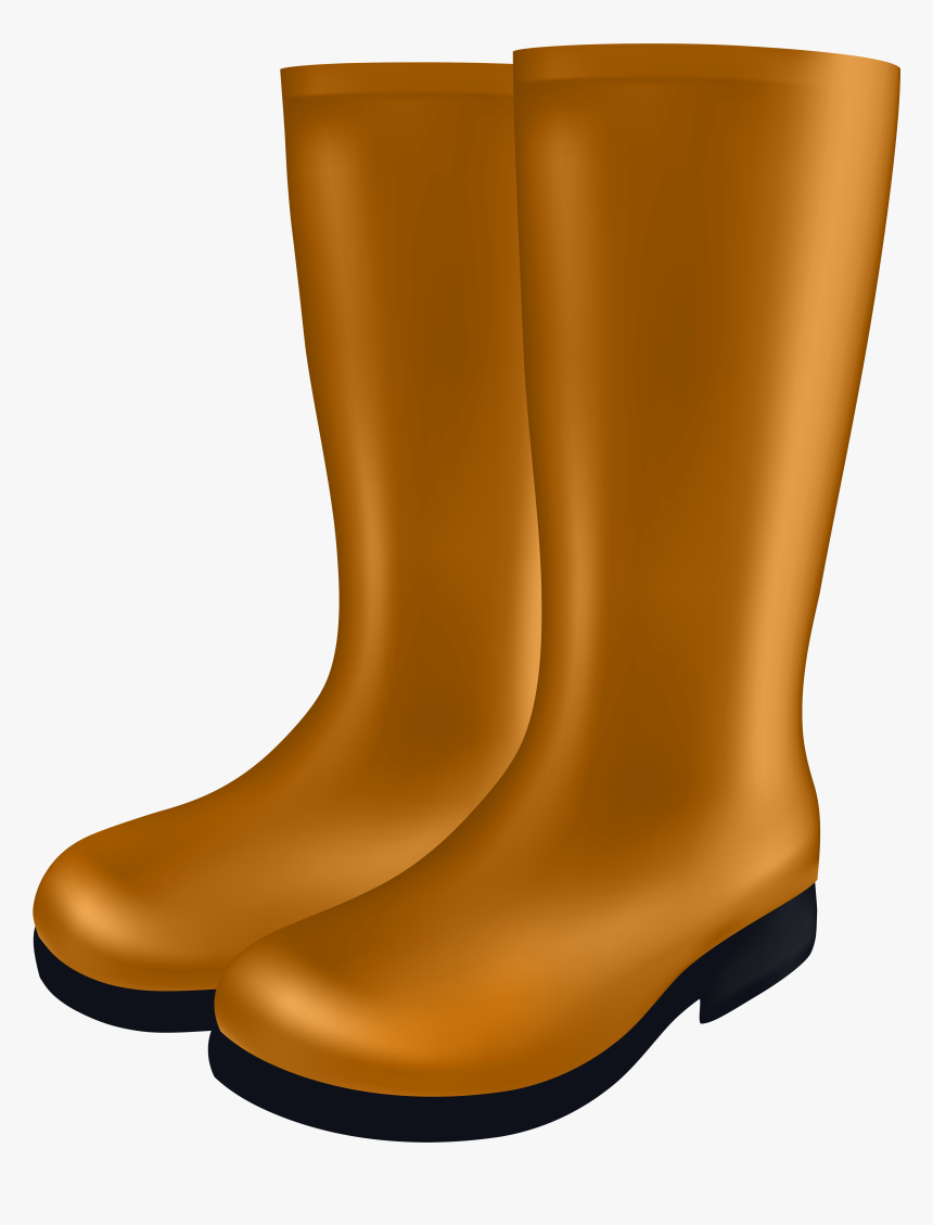 Clipart Of Boots Picture Black And White Library Rubber, HD Png Download, Free Download