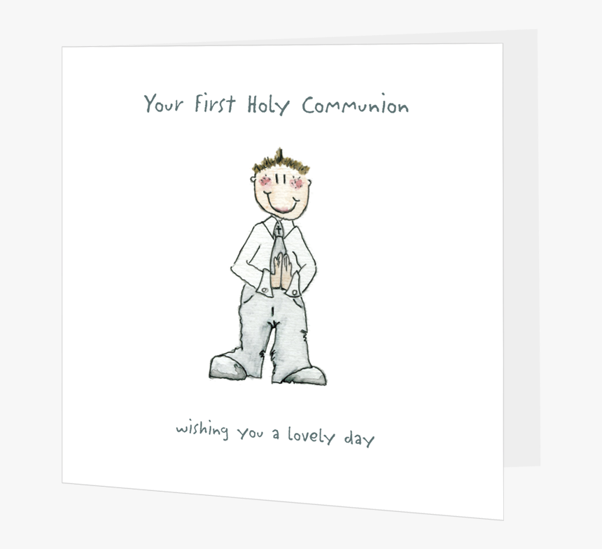 Communion Boy 4bed4b8500875 - Cartoon, HD Png Download, Free Download