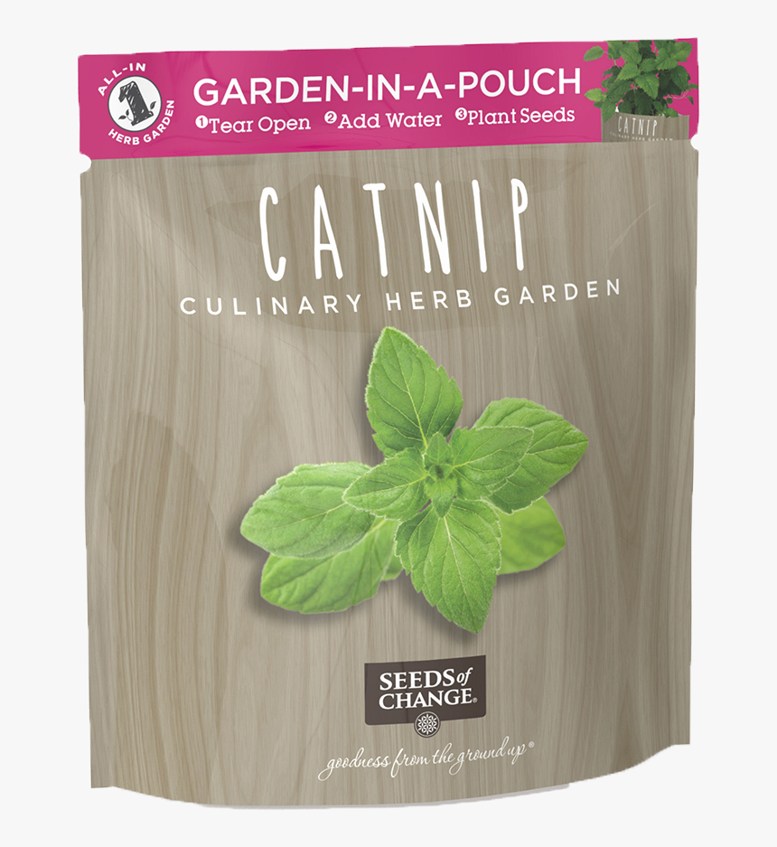 Organic Catnip Garden In A Pouch - Book Cover, HD Png Download, Free Download