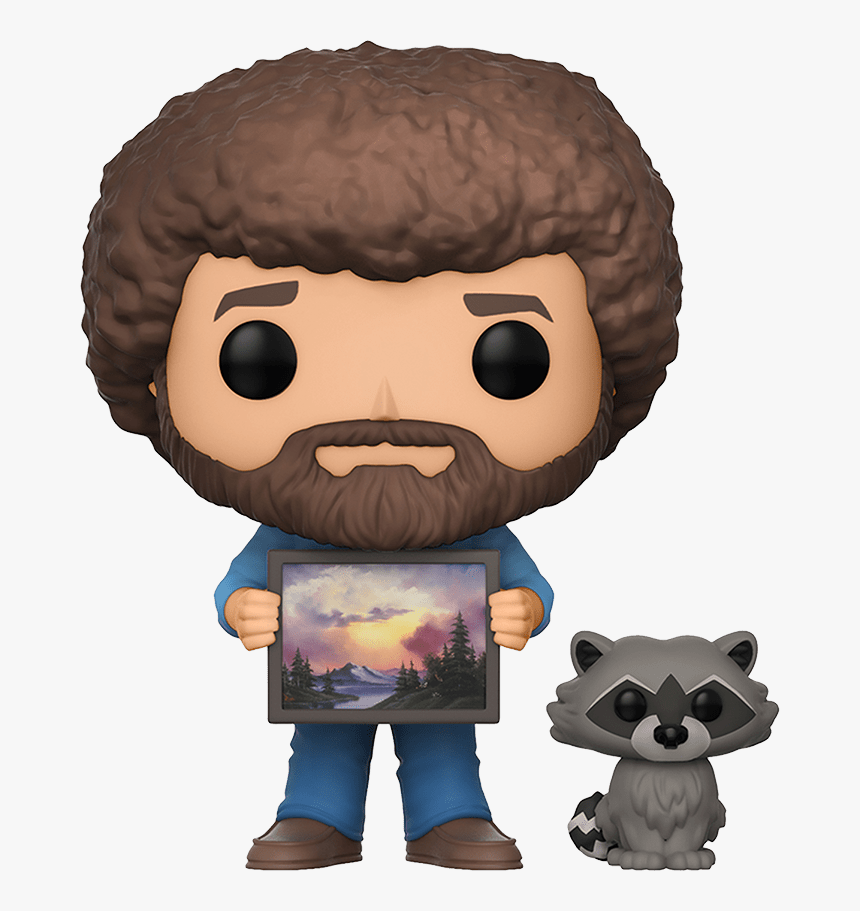 Funko Pop Tv - Funko Pop Bob Ross Raccoon, HD Png Download, Free Download