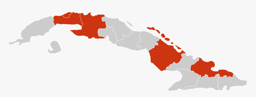 Cuba, V - 6 - 4 66 - 3 Kb - - Cuba Mapa Png, Transparent Png, Free Download