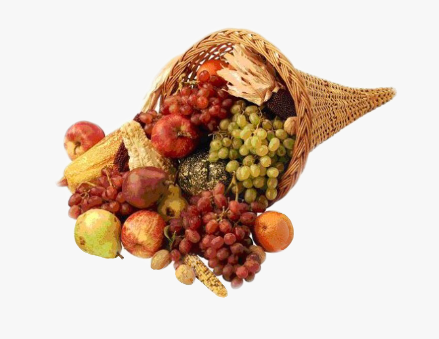 #thanksgiving #fruit #cornucopia #holiday #feast #dinner - Greek Horn Of Plenty, HD Png Download, Free Download