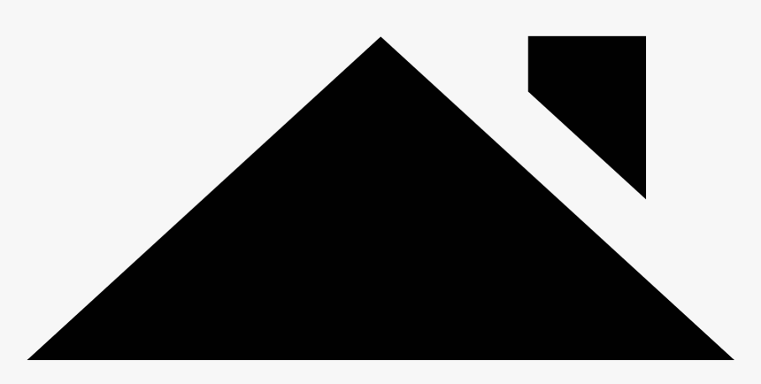 Its An Icon That Looks Just Like The Roof Of A House - Triangle, HD Png Download, Free Download