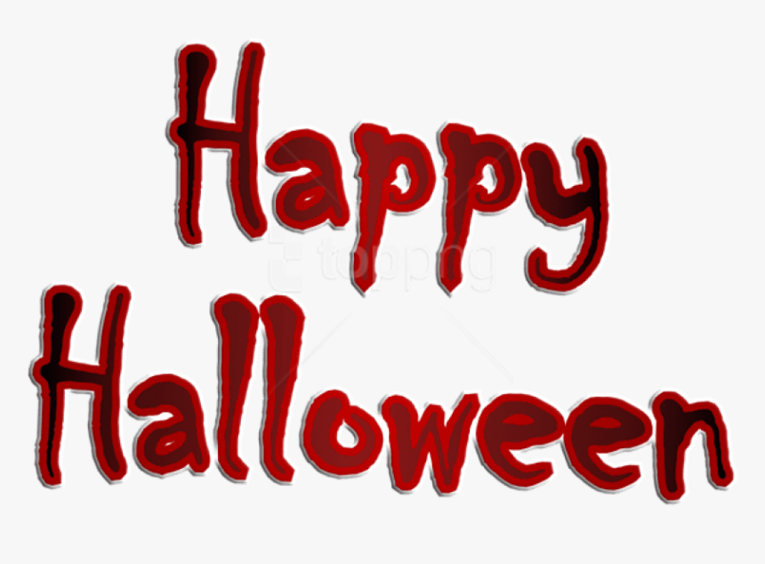 Free Png Download Happy Halloween Transparent Png Images - Happy Halloween Logo Transparent, Png Download, Free Download