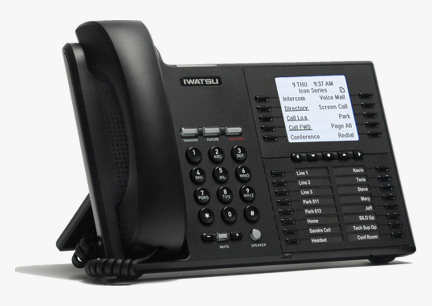 Iwatsu Ix-5810 Digital Icon Phone - Corded Phone, HD Png Download, Free Download