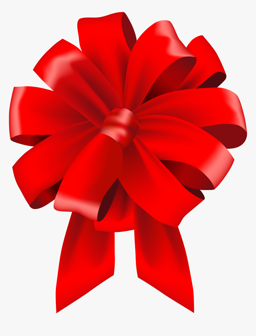Red Bow Png Clip Art , Png Download, Transparent Png, Free Download