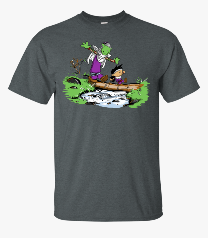 Gohan And Piccolo Calvin And Hobbes T Shirt & Hoodie - T Shirt Good Girls Go To Heaven Bad Girls To Carribbean, HD Png Download, Free Download