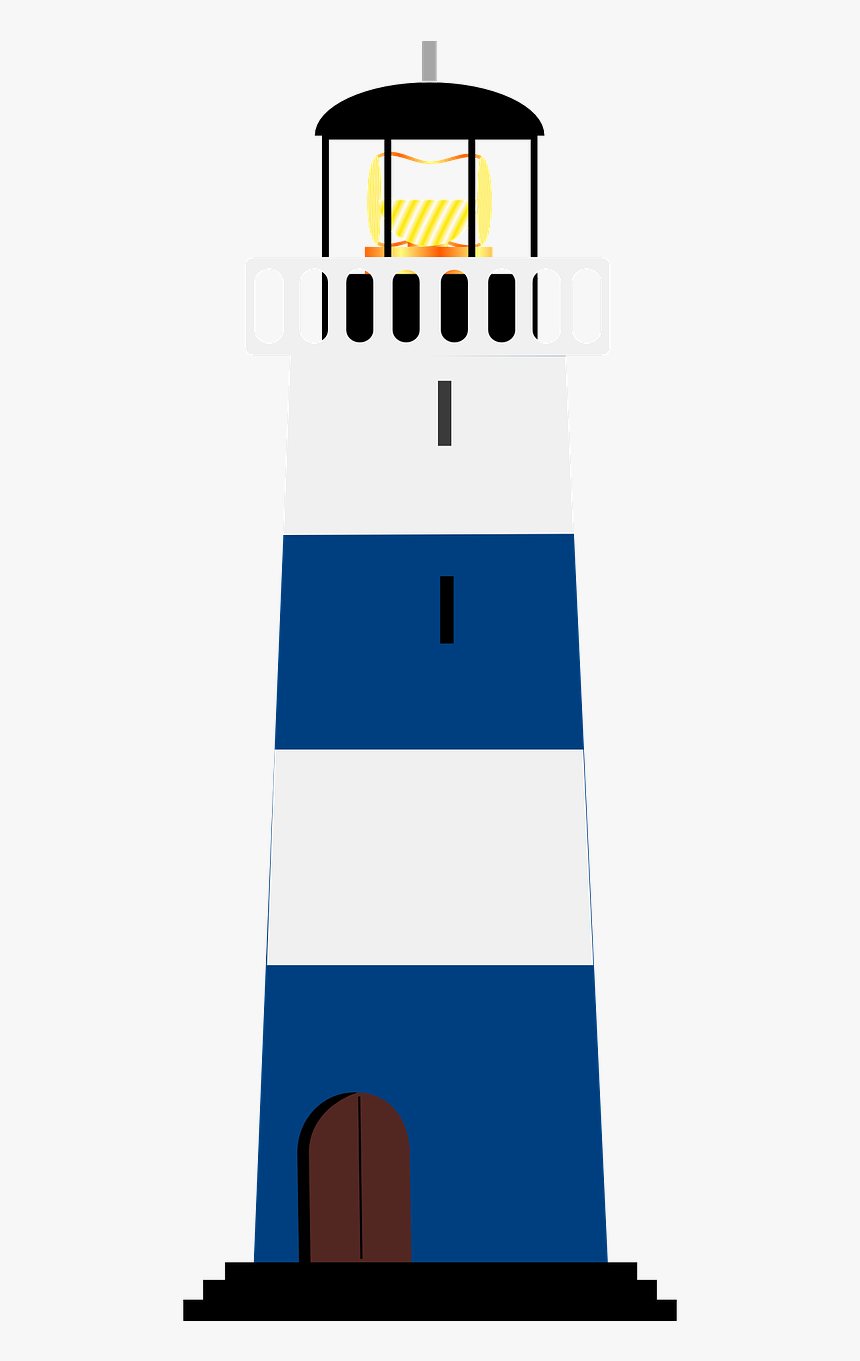 Transparent Lighthouse Png - Lighthouse Clipart Blue, Png Download, Free Download