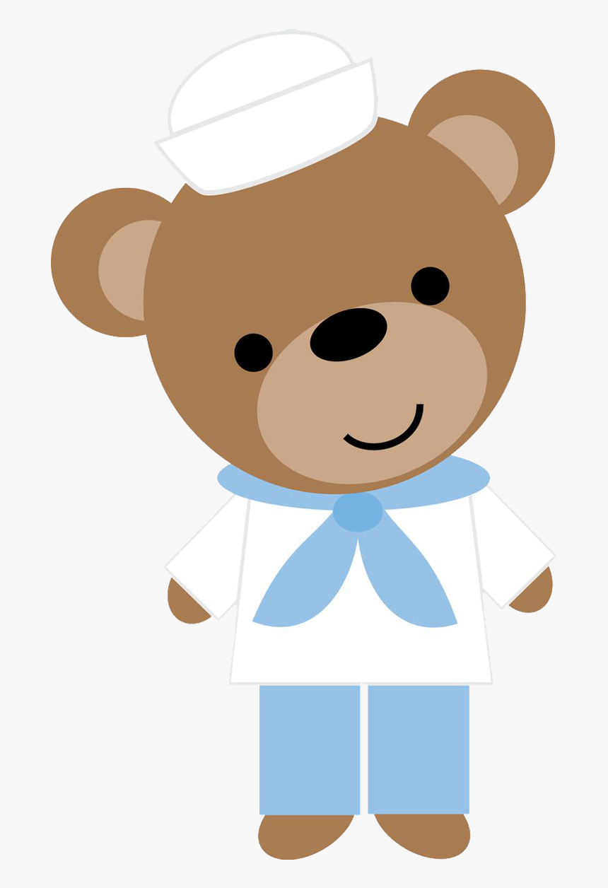 Ursinho Marrom Png, Teddy Bear, Teddybär, Oso De Peluche - Osito Marinero Vector Png, Transparent Png, Free Download