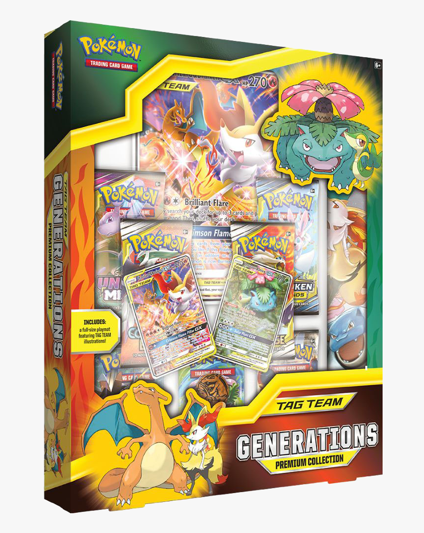 Pokemon Tag Team Generations Premium Collection, HD Png Download, Free Download