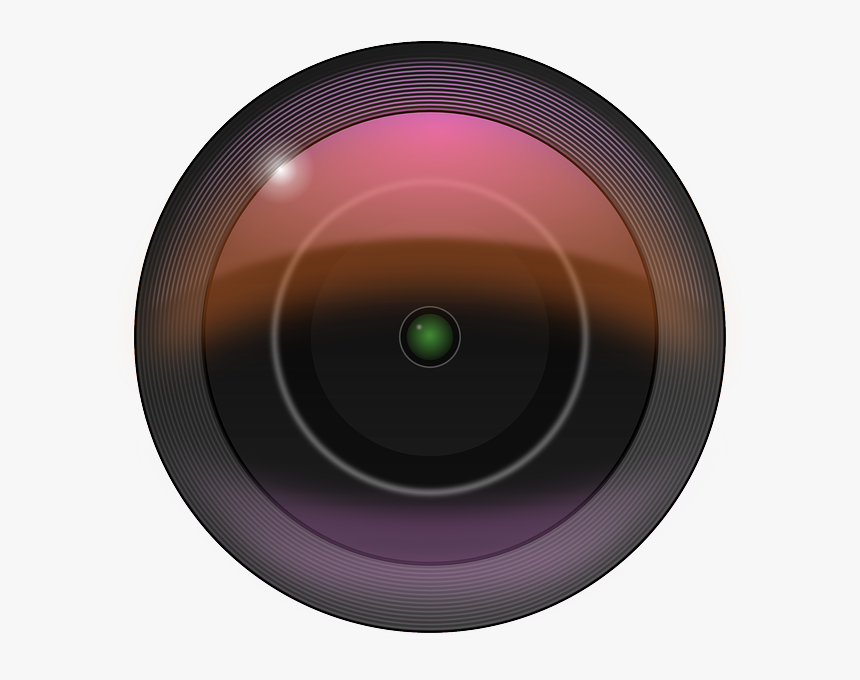 Video, Icon, Lens, Cartoon, Camera, Free, Bacon - Circle, HD Png Download, Free Download