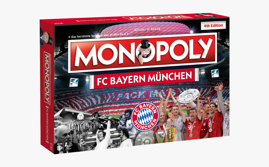 Fc Bayern Monopoly Fourth Edition - World Cup Board Game 2018, HD Png Download, Free Download