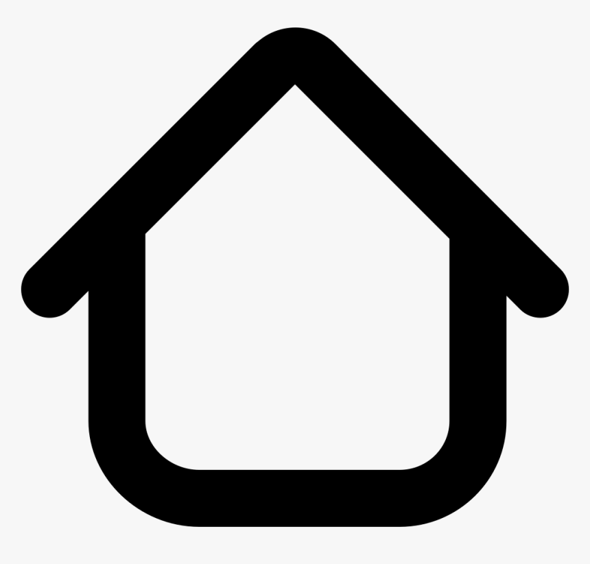 Blank House - House Icon Simple, HD Png Download, Free Download