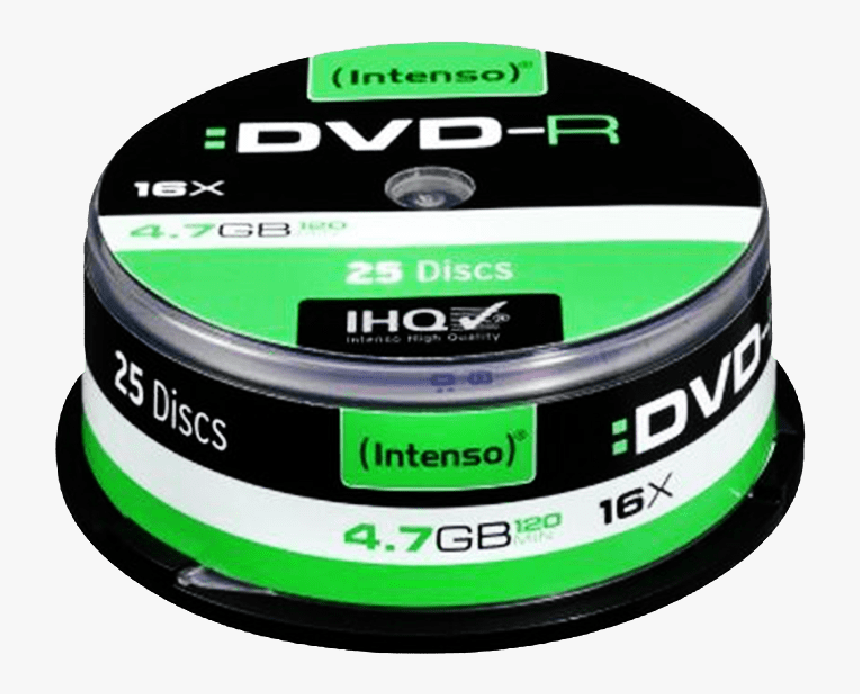 Intenso Dvd R, - Cd, HD Png Download, Free Download