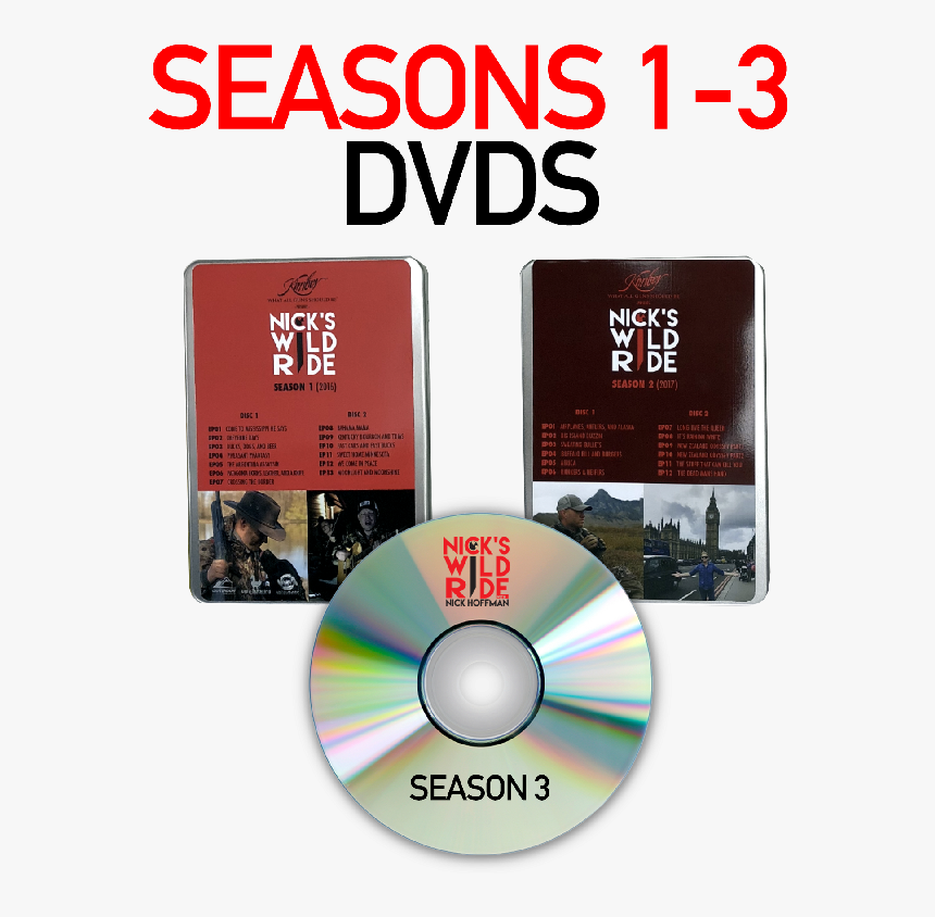 Nick"s Wild Ride Season 1 3 Dvd Set"
 Title="nick"s - Cd, HD Png Download, Free Download