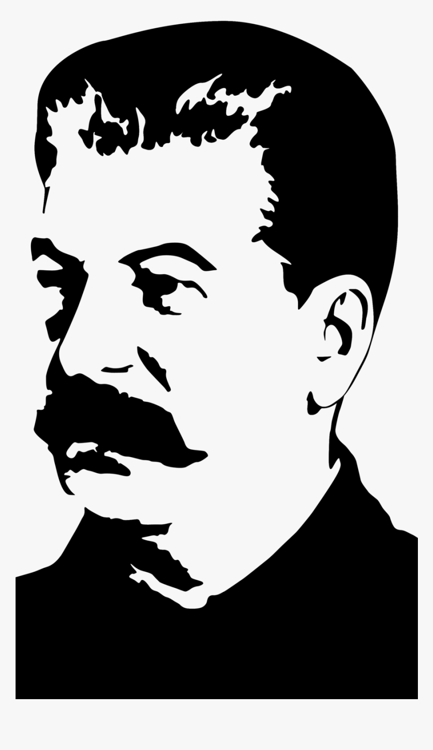 Stalin Silhouette Png, Transparent Png, Free Download