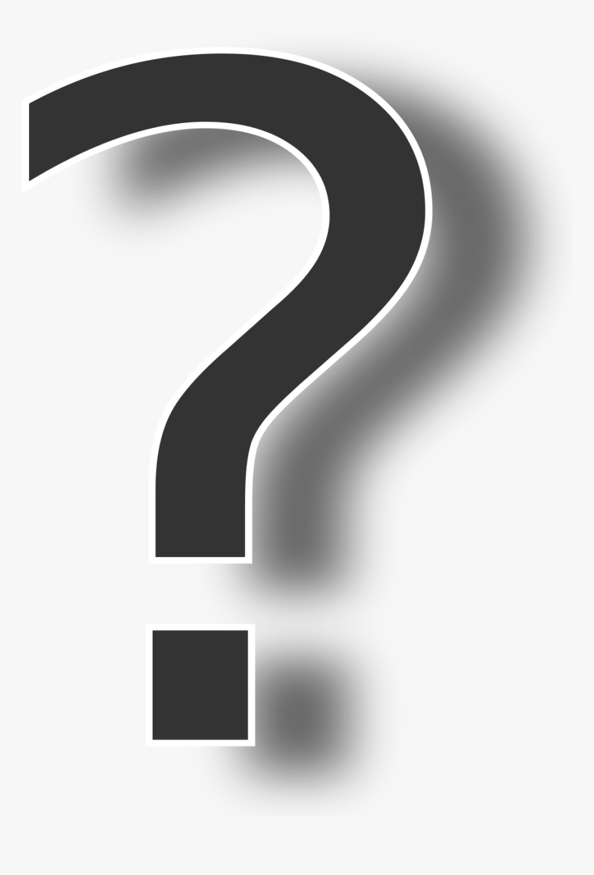 Question Mark Png Shadow, Transparent Png, Free Download