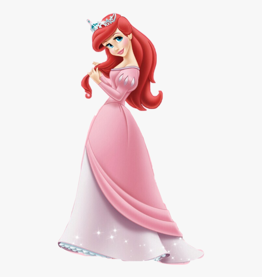 #ariel #lasirenita #disneyprincess #princessariel #pink - Cinderella Ariel Disney Princess, HD Png Download, Free Download