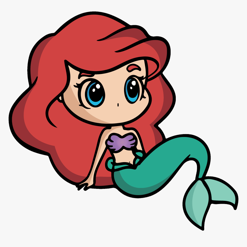 Draw Ariel Chibi, HD Png Download, Free Download