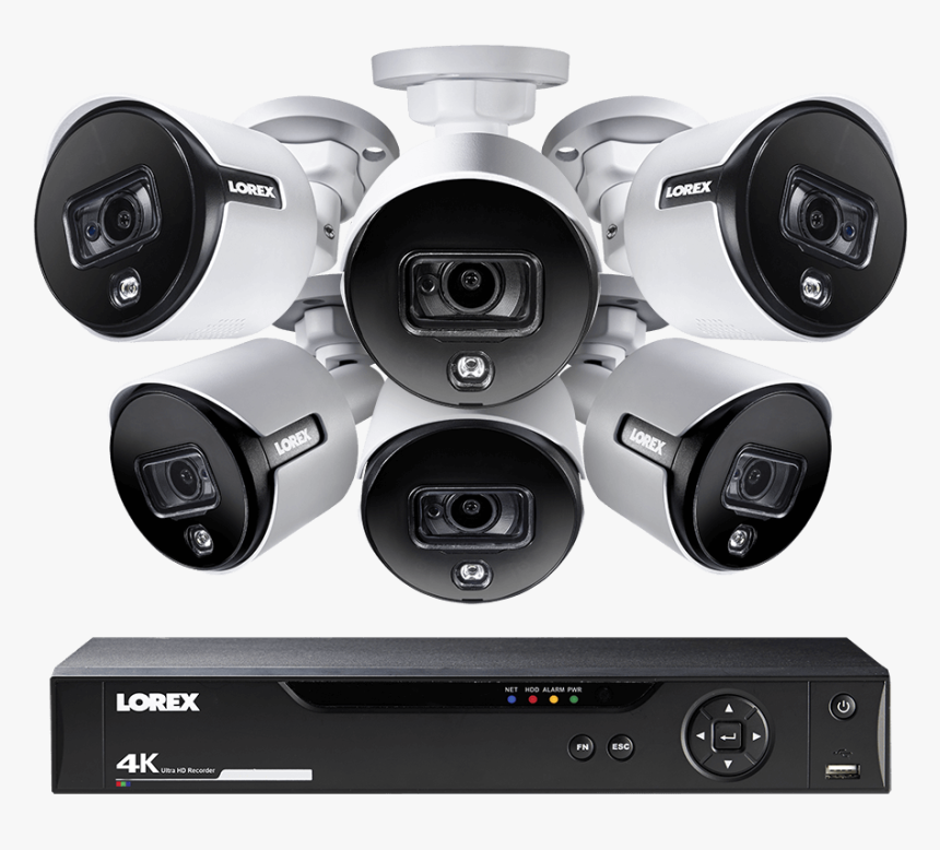 Lorex 6 Camera Security System, HD Png Download, Free Download
