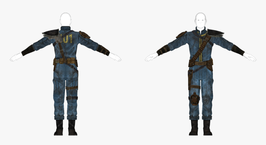 Fallout New Vegas Vault Suit, HD Png Download, Free Download
