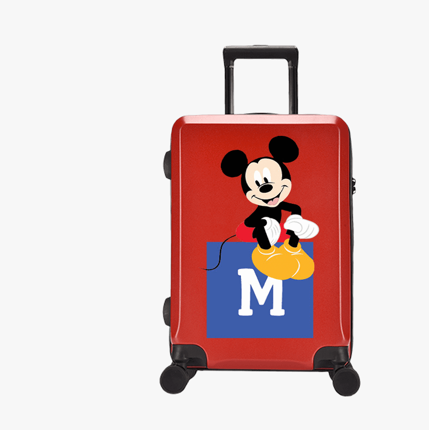 Mickey And Minnie Mouse Fashion Rolling Luggage"
 Class= - Baggage, HD Png Download, Free Download