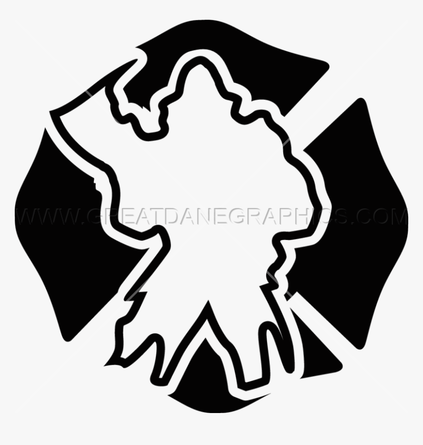 Fireman Clipart Shield, HD Png Download, Free Download