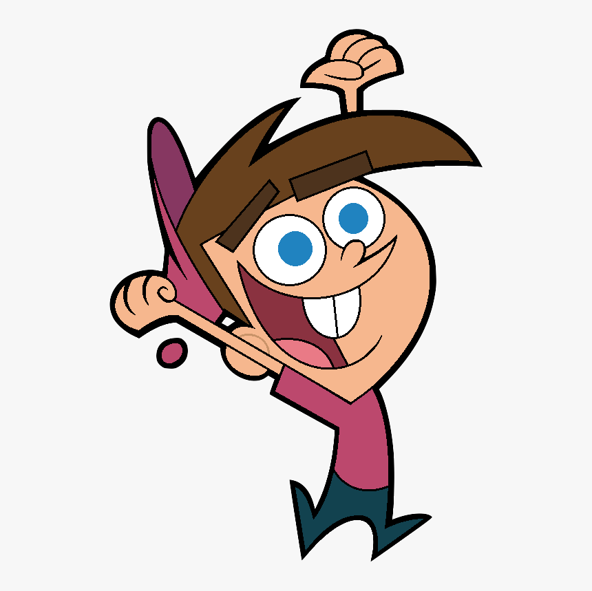 Timmy Turner Clip Art - Timmy Los Padrinos Magicos, HD Png Download, Free Download