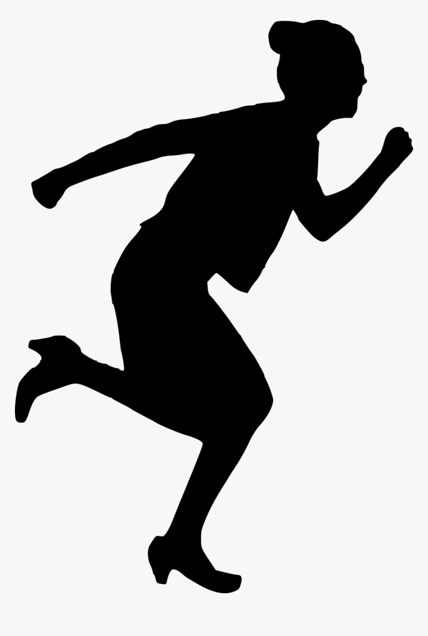 Woman Thief Silhouette, HD Png Download, Free Download