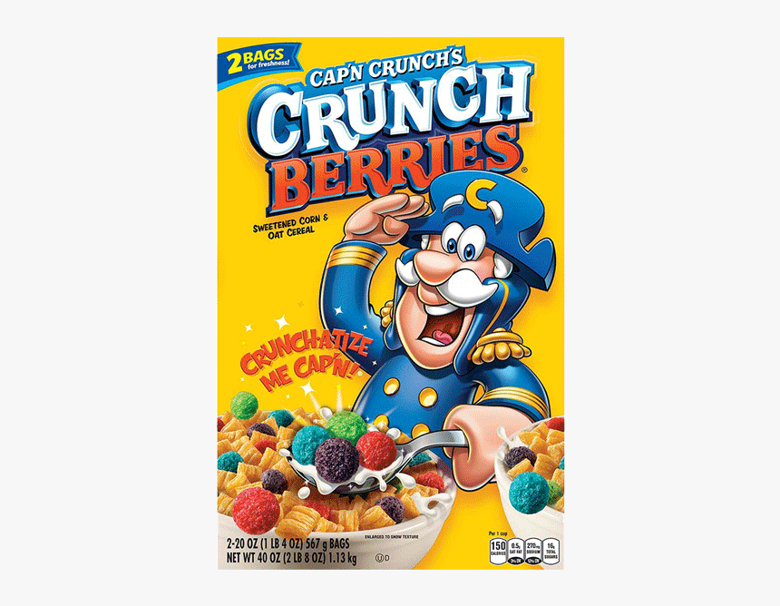 Captain Crunch Crunch Berries, HD Png Download, Free Download
