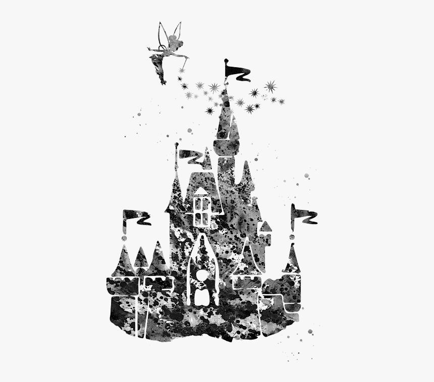 Disney Castle Decal, HD Png Download, Free Download