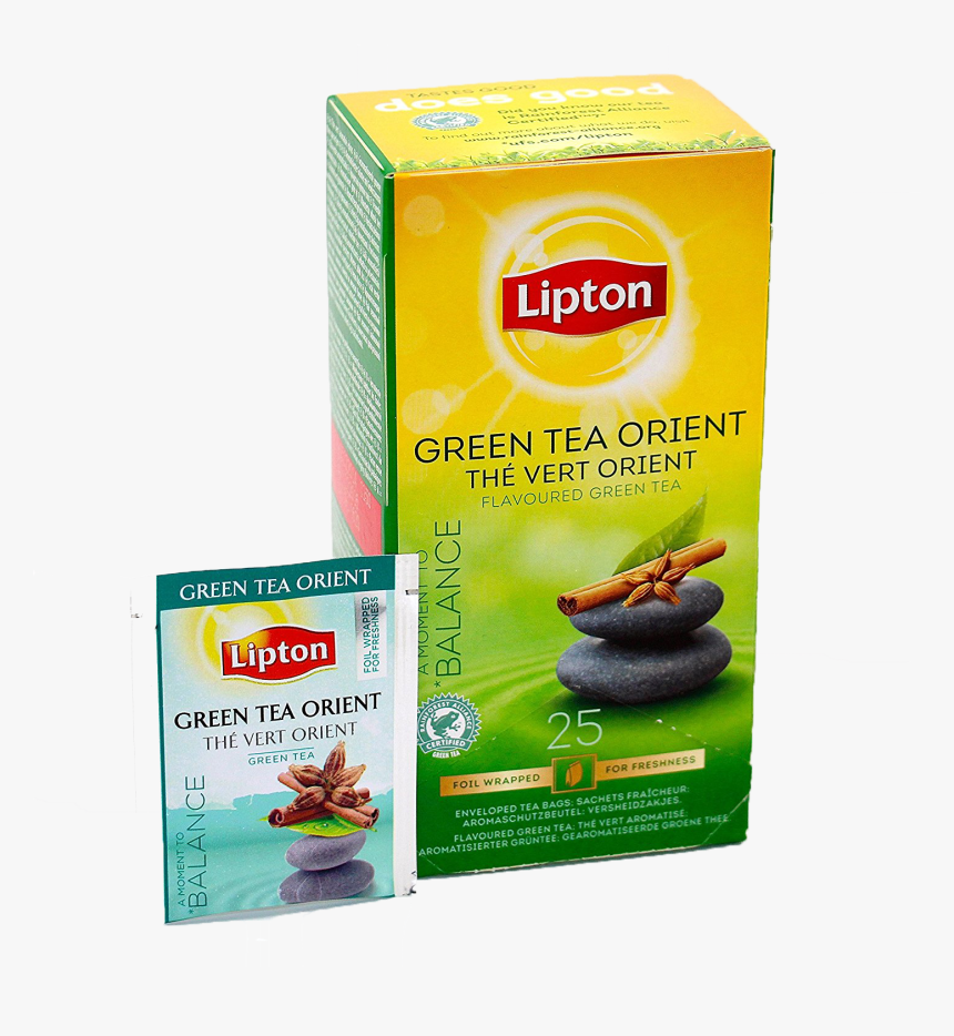 Lipton Tchae Green Tea - Lipton Green Tea Cinnamon, HD Png Download, Free Download