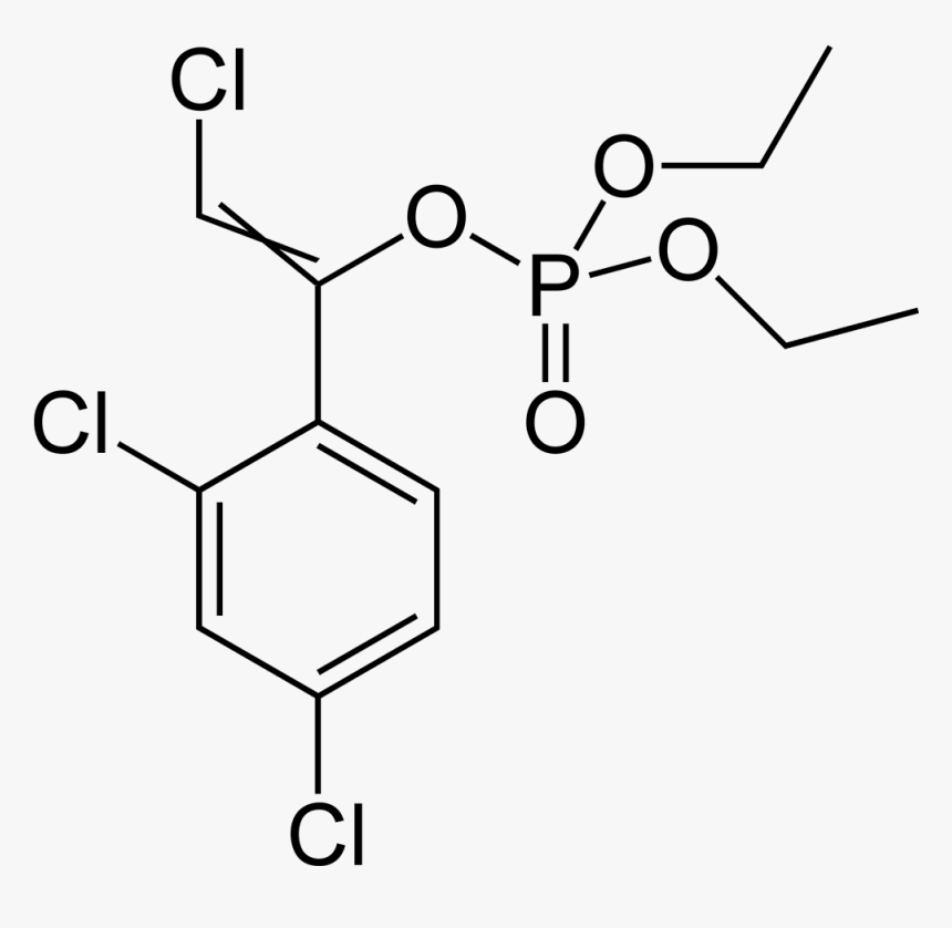 Chlorfenvinphos 2d Skeletal - O Amino Hydroxy Benzene, HD Png Download, Free Download