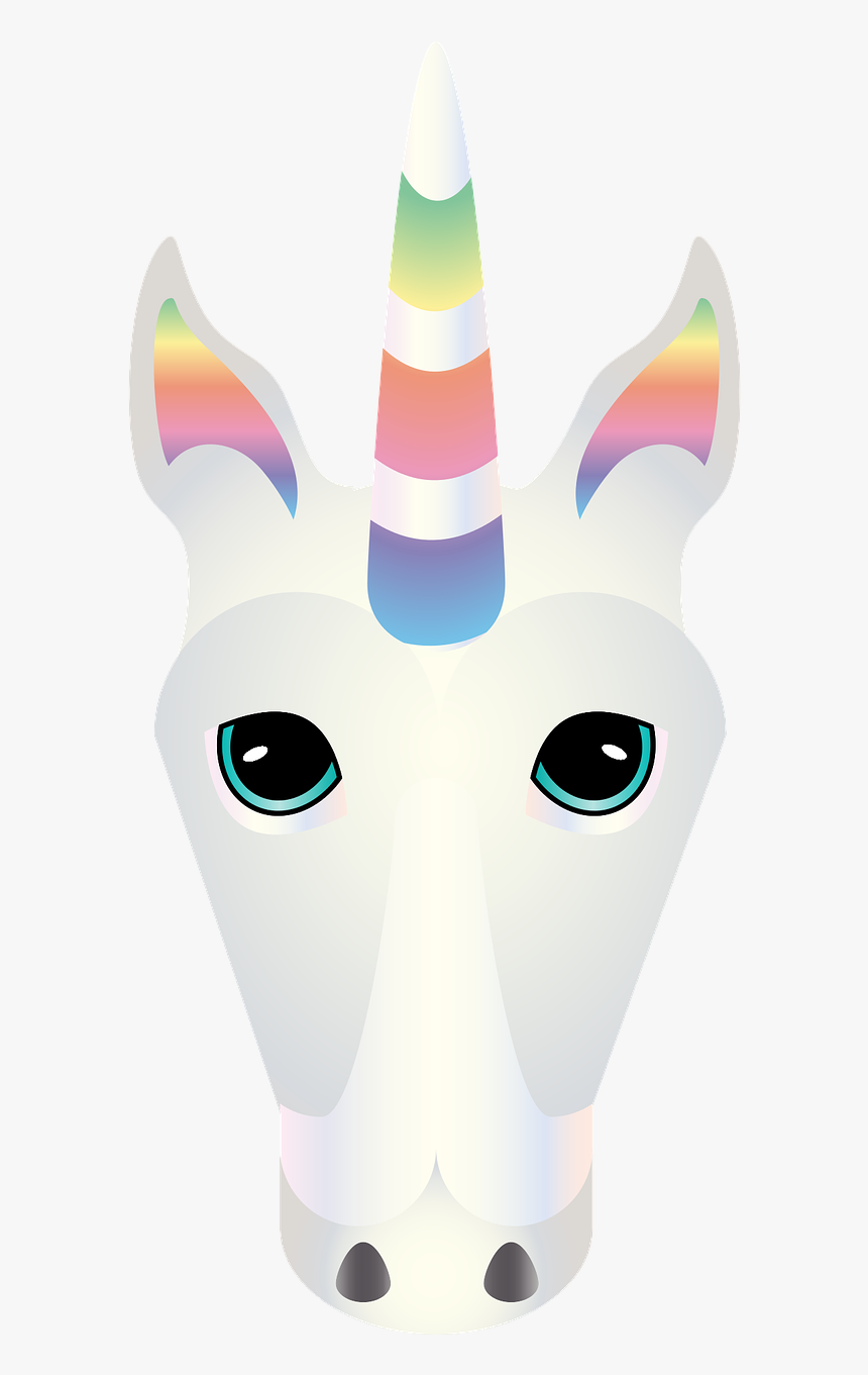 Graphic Unicorn Emoji - Cartoon, HD Png Download, Free Download